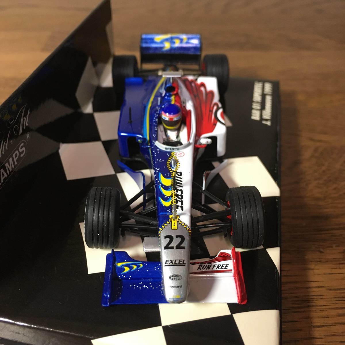 1/43 BAR 01 SUPERTEC J.Villeneuve 1999 01 BAR Supertec Car Bar Mika