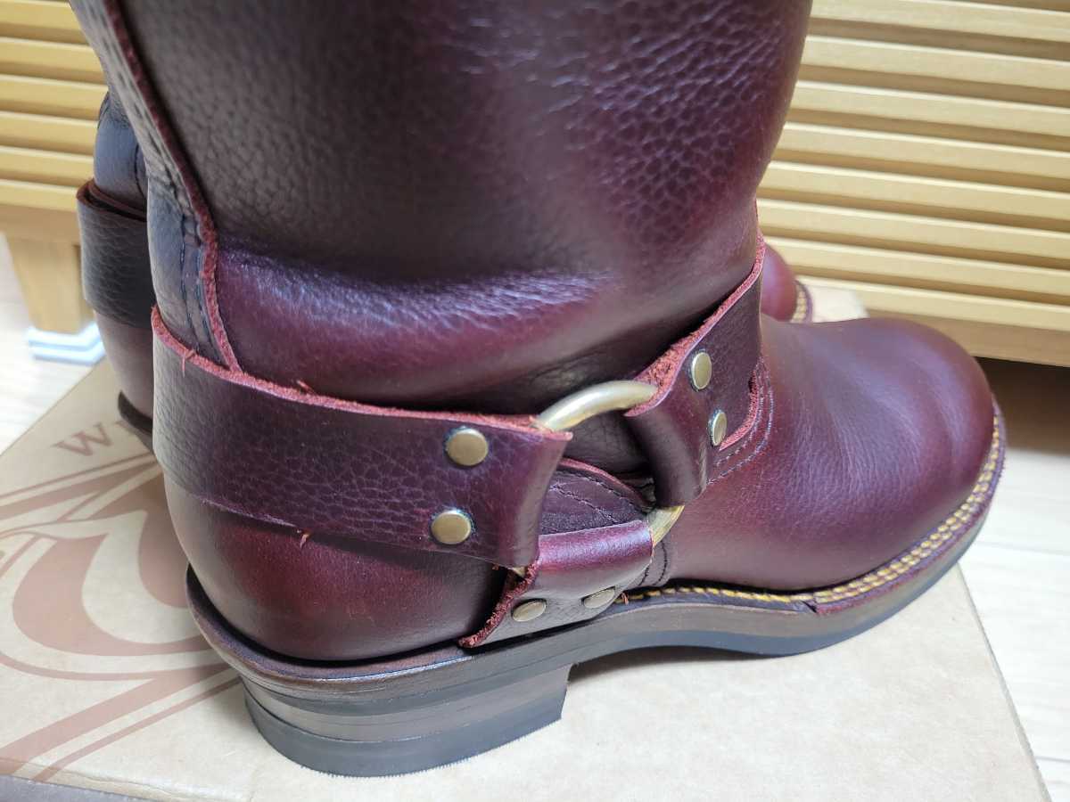 WESCO Custom BOSS ぺブルレザー ウエスコ エンジニアブーツ 9.5AA 