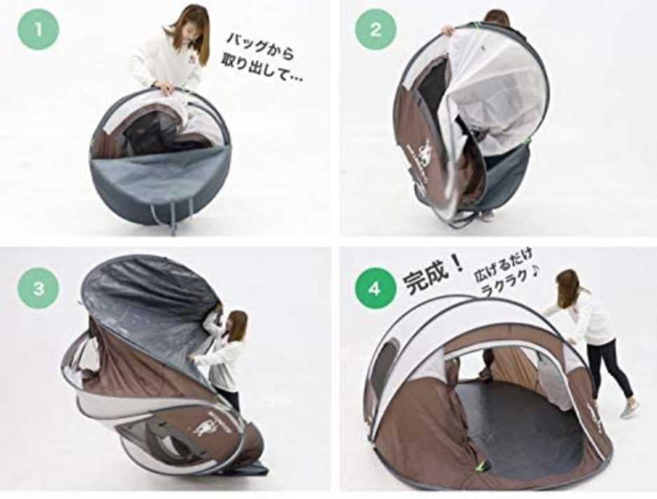 LINGYANG YANG スポーツ、レジャー 旅行用 グリーン 1-2人用 【格安