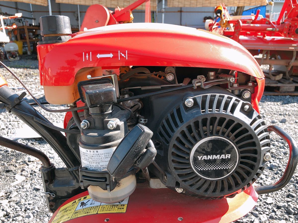 中古 YANMAR ヤンマー 管理機 QT30 歩行型 エンジン FJ100D 小型 