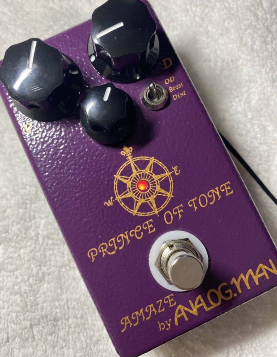 Analog.man Prince of Tone analogman of Tone Prince Pedal overdrive