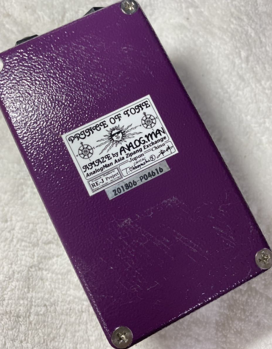 Analog.man Prince of Tone analogman of Tone Prince Pedal overdrive