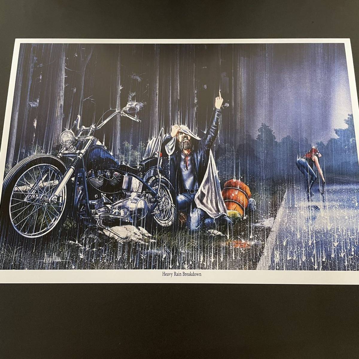 David Mann ハーレー イージーライダー ビンテージポスター BUCO David
