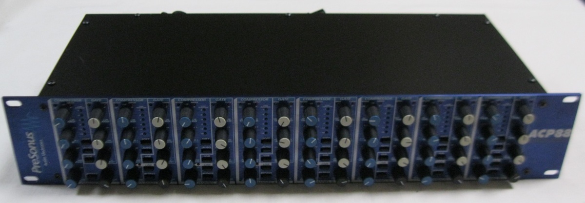 PreSonus ACP88 8ch コンプレッサー リミッター ゲート ACP88 PreSonus