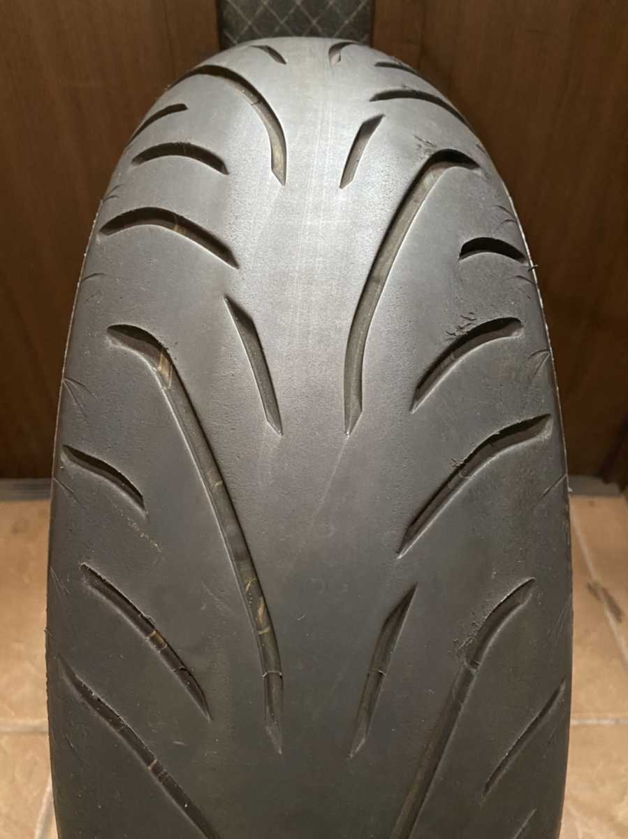 中古MCタイヤ 2019年製造 BRIDGESTONE BATTLAX T31 180/55ZR17