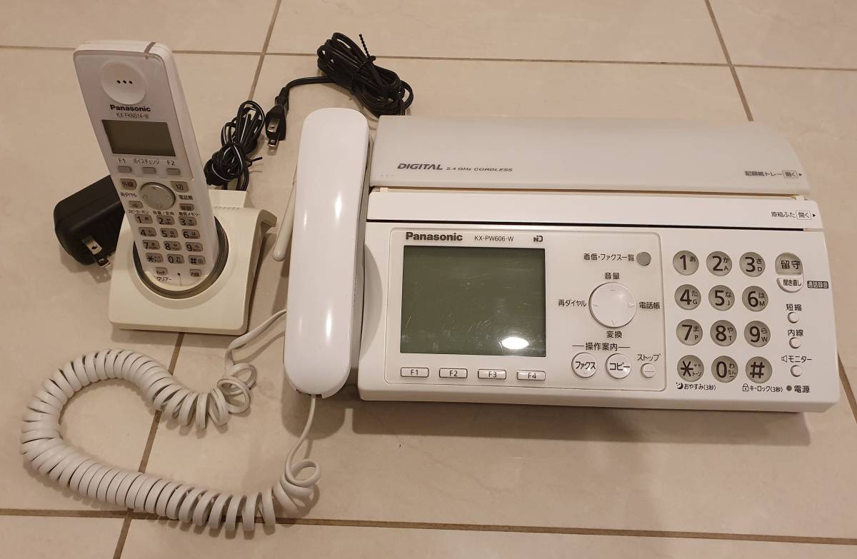 中古 パナソニック FAX おたっくす KX-PZ200DL 子機付き MH 未 中古 パナソニック FAX おたっくす KX-PZ200DL 子機付き MH 未