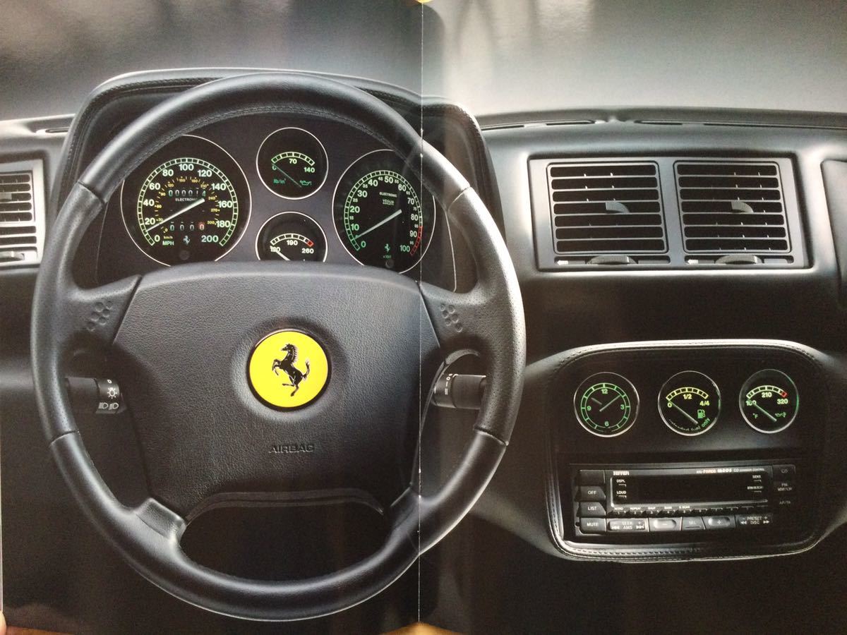 1996年 Ferrari F355 フェラーリ F355 4ヶ国語 カタログ 外装ケース入り