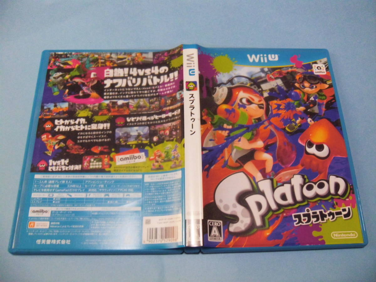 同梱可】中古品 ゲーム Wii U 専用ソフト ゾンビ U スプラトゥーン 