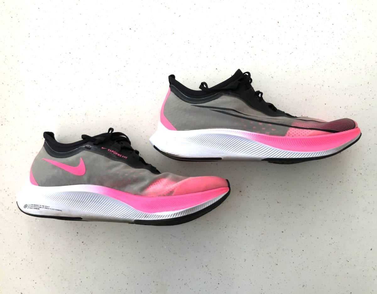 ピンク Nike Nikeズームフライ3 26センチ1度使用ピンクの通販 By An Ko S Shop ナイキならラクマ センチ