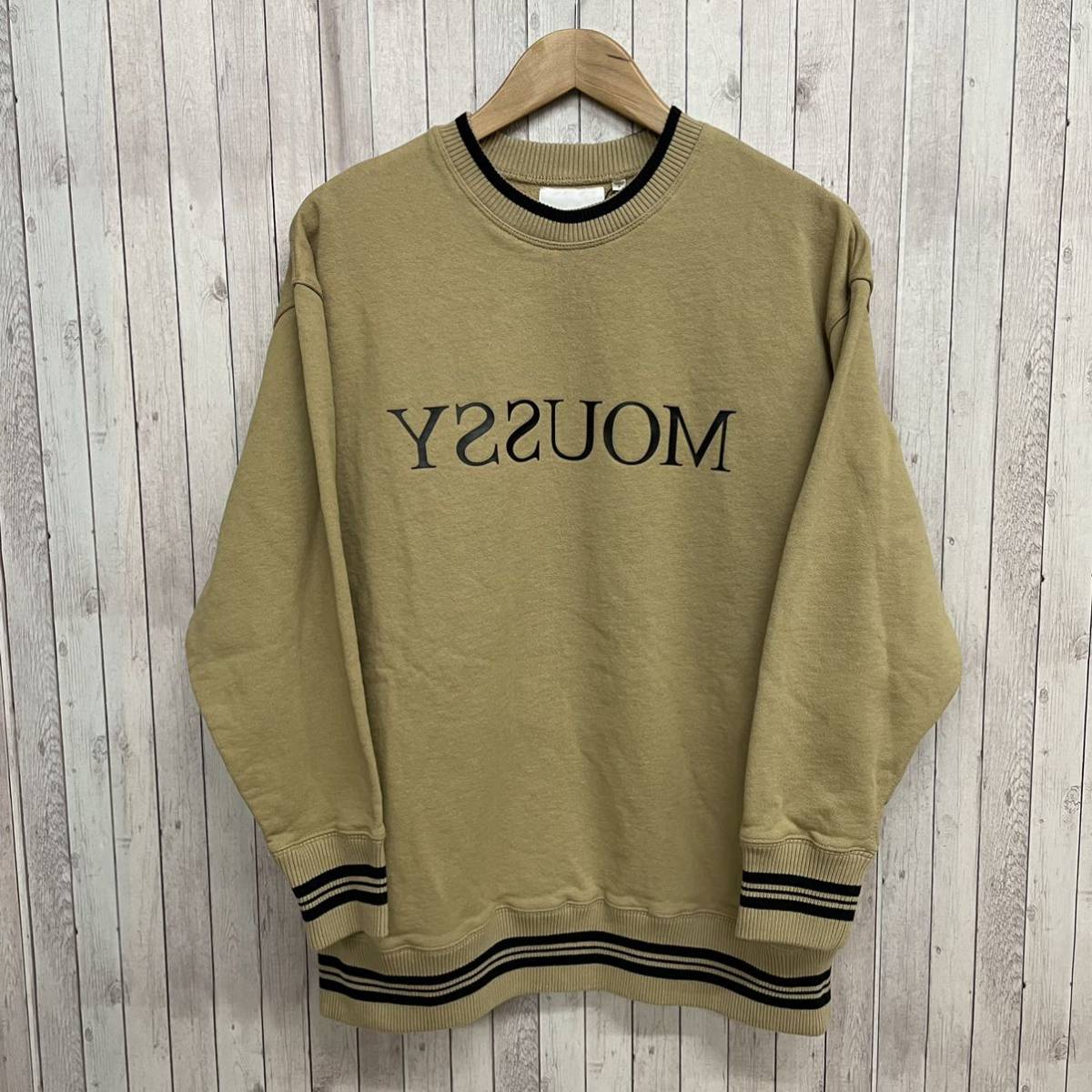mousse sw logo sweat poj トレーナー moussy マウジー SW LOGO SWEAT POJ ウィメンズ レディース F