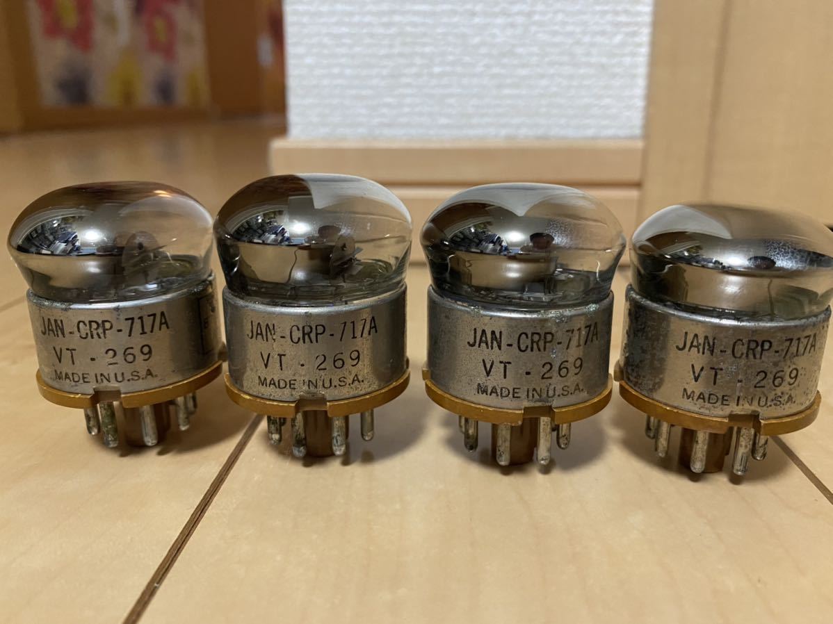 717A VT-269 Raytheon Vacuum Tube JAN Vintage Etsy RF 0 CRP NOS 1