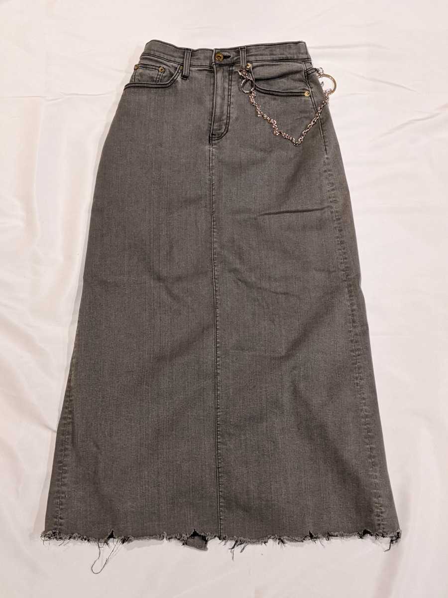 SALE 美品 GOOD GRIEF グッド グリーフ DENIM LONG デニム ロング  