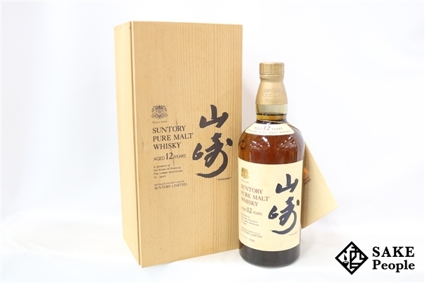 100%新品，大得価 注目 サントリー 山崎 12年 ピュアモルト 特級 760ml 43％ 冊子 箱付き ジャパニーズ(日本)｜売買されたオークション情報、yahooの商品情報をアーカイブ公開 - オークファン 日本
