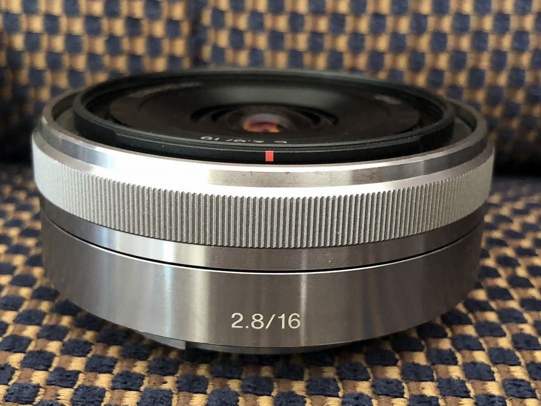 1528o 送込 SONY E 16mm F2.8 ソニー ミラーレス一眼 SONY