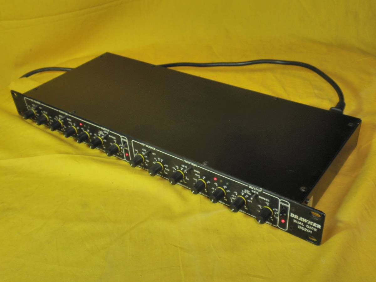 DRAWMER DUAL GATE DS201 ノイズゲート 動作品 【公式通販】