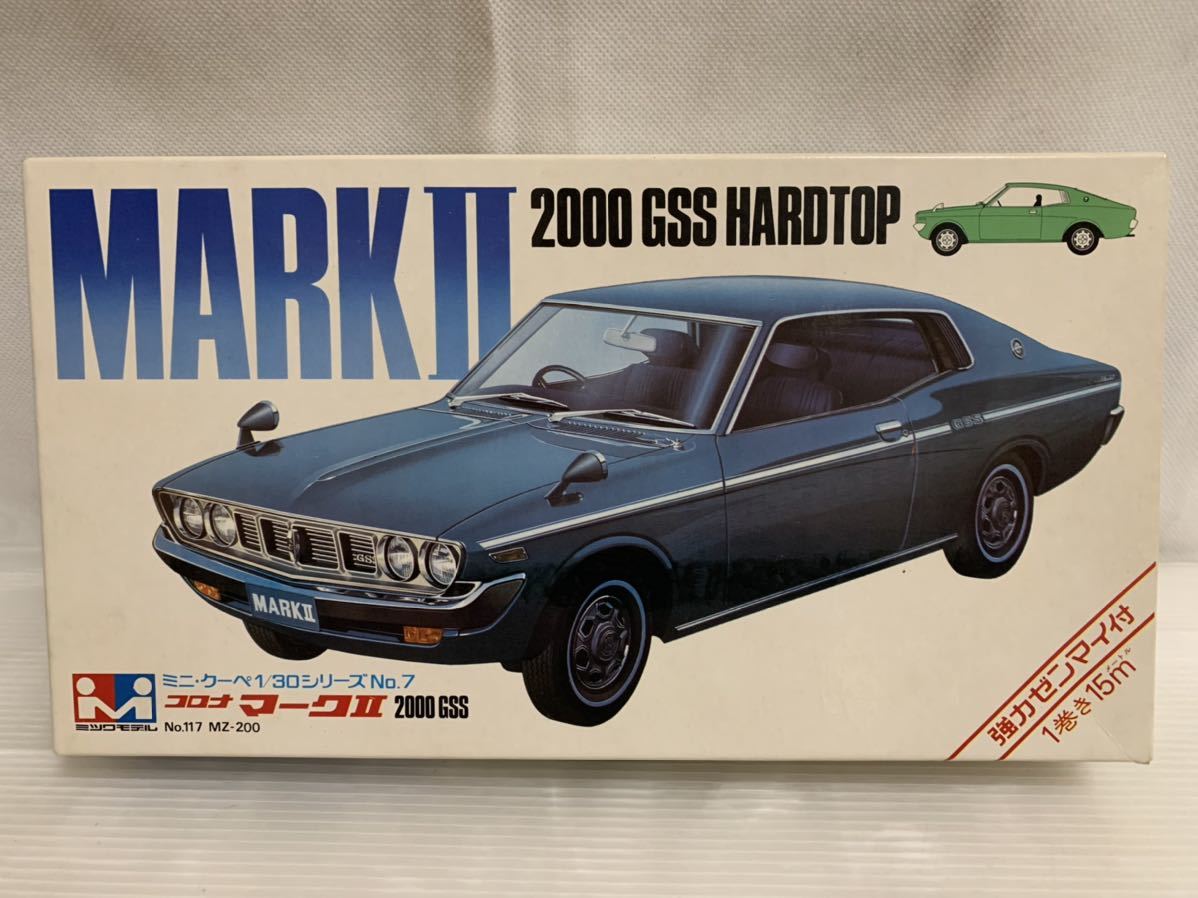  トヨタ マークII 2000 GSS ゼンマイ ミツワ1/30(トヨタ)｜売買されたオークション情報、yahooの商品情報をアーカイブ公開 - オークファン トヨタ