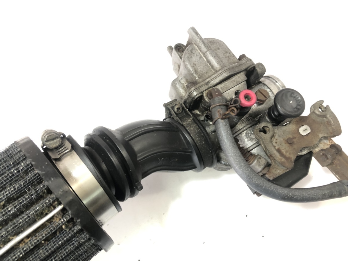 TW200 2JL ヤマハ YAMAHA バイク用キャブレター TW225 YAMAHA　TW200　2JL　キャブレター　K＆N　パワーフィルター　セット　補修　ＯＨベースにも　強制開閉（中古）1883-H8499
