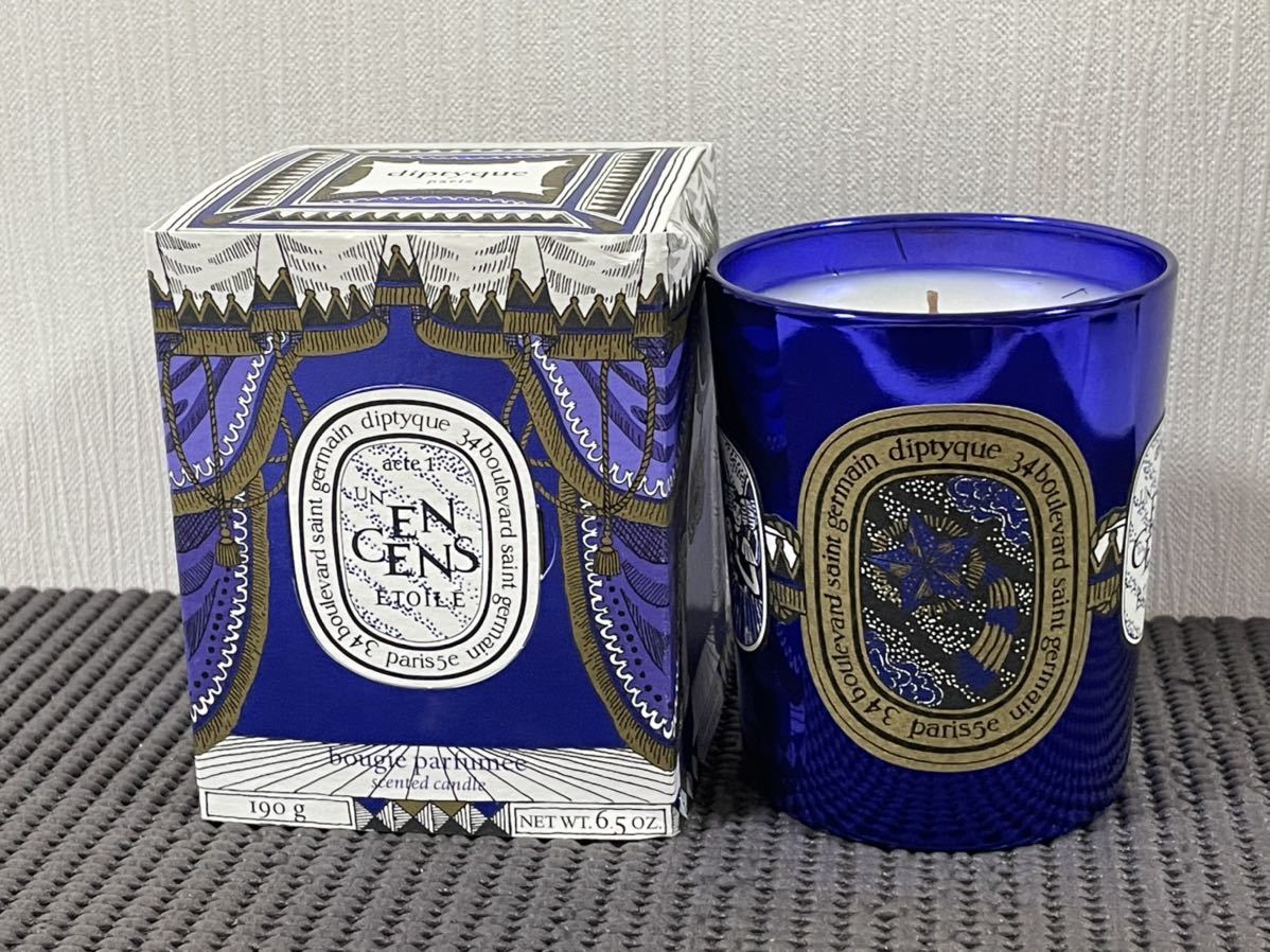 N1J294 新古品 ディプティック bougie parfumee フレグランスキャンドル キャンドル 190g(キャンドル)｜売買された
