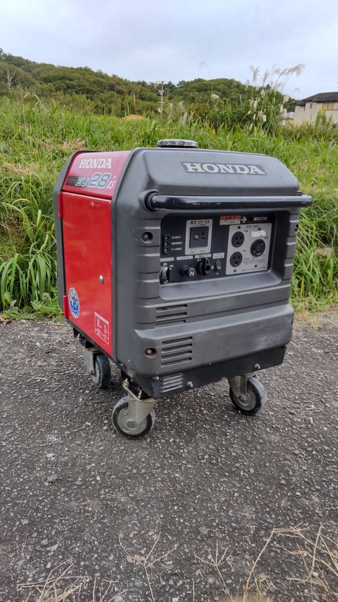 【SALE，100%新品】 引き取り歓迎 ホンダインバータ発電機EU28iS 発電確認済 訳あり品 2.8kw(インバーター発電機)｜売買されたオークション情報、yahooの商品情報をアーカイブ公開 - オークファン インバーター発電機