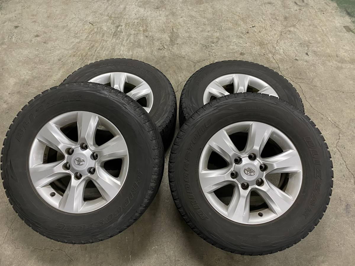 ★ブリヂストン　ブリザック　ＤＭ－Ｖ１　265/65R17★ランクルプラド純正ホイール★ 265&frasl;65R17 ブリヂストン BLIZZAK タイヤ交換対象 [1本] スタッドレス