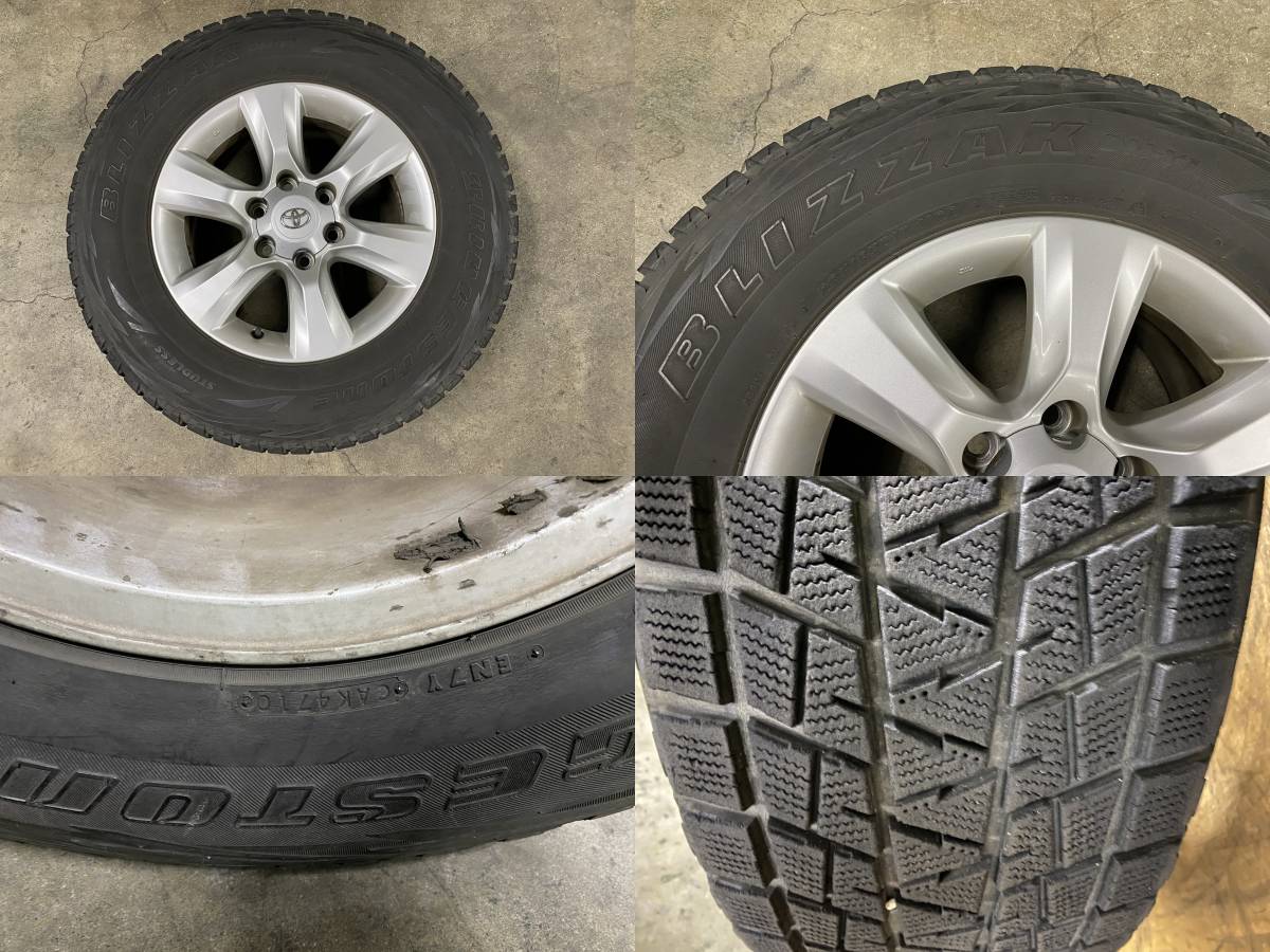 ★ブリヂストン　ブリザック　ＤＭ－Ｖ１　265/65R17★ランクルプラド純正ホイール★ 265&frasl;65R17 ブリヂストン BLIZZAK タイヤ交換対象 [1本] スタッドレス