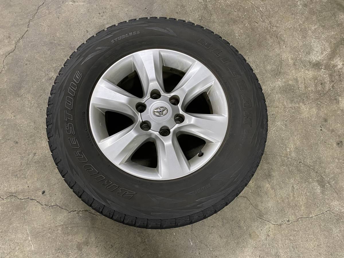 ★ブリヂストン　ブリザック　ＤＭ－Ｖ１　265/65R17★ランクルプラド純正ホイール★ 265&frasl;65R17 ブリヂストン BLIZZAK タイヤ交換対象 [1本] スタッドレス