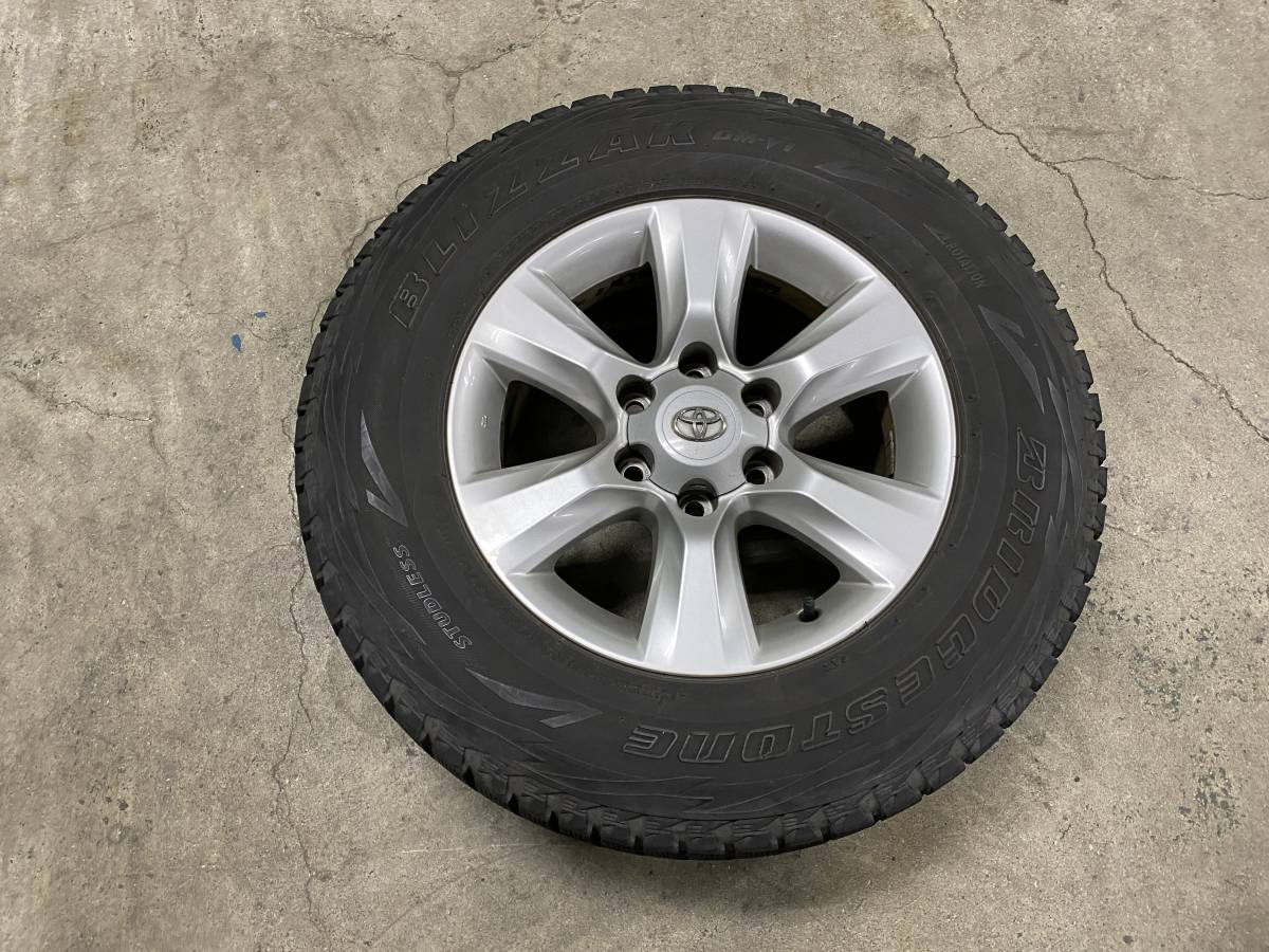 ★ブリヂストン　ブリザック　ＤＭ－Ｖ１　265/65R17★ランクルプラド純正ホイール★ 265&frasl;65R17 ブリヂストン BLIZZAK タイヤ交換対象 [1本] スタッドレス