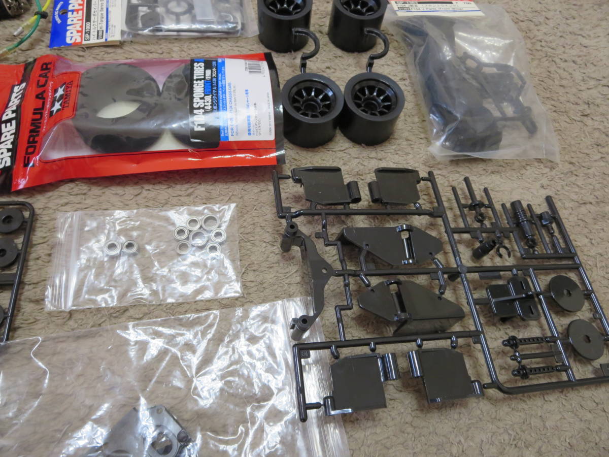タミヤ F104シャーシ オプション＆スペアパーツ多数 アンプ モーター