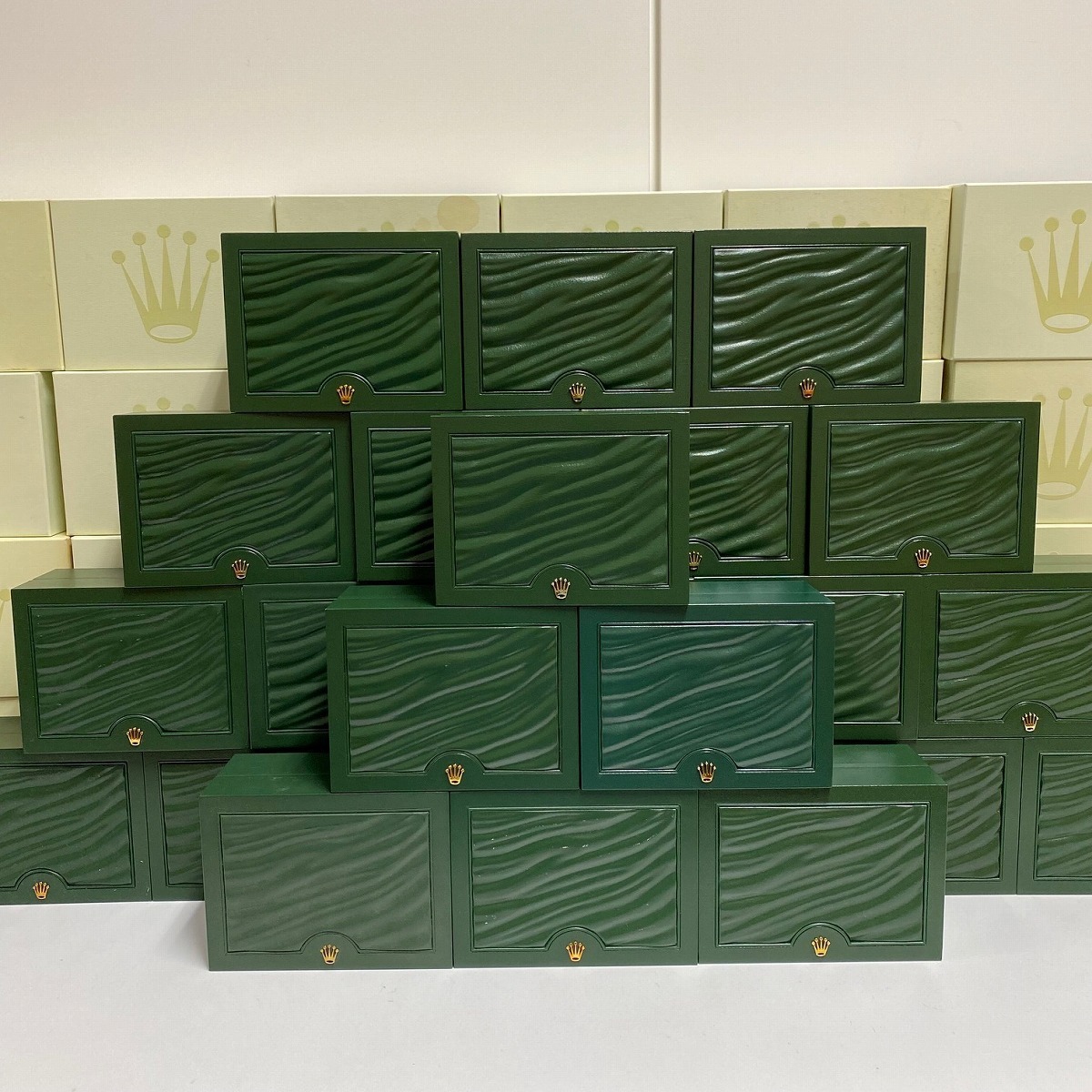 ROLEX 空箱 付属品のみ】ROLEX 腕時計 空箱 内箱 外箱 Sサイズ 24個 旧