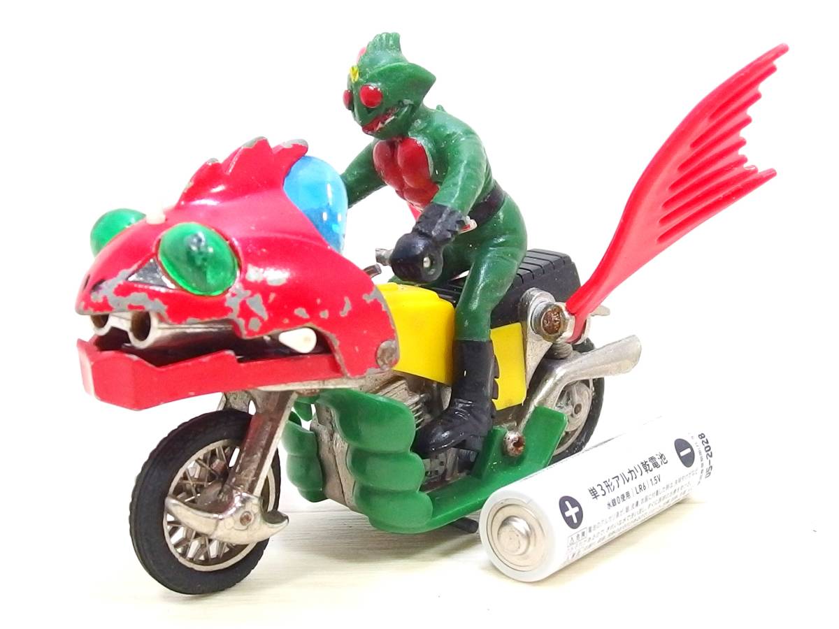 アンティークレア?当時物超合金「ポピニカ ポピー 仮面ライダー
