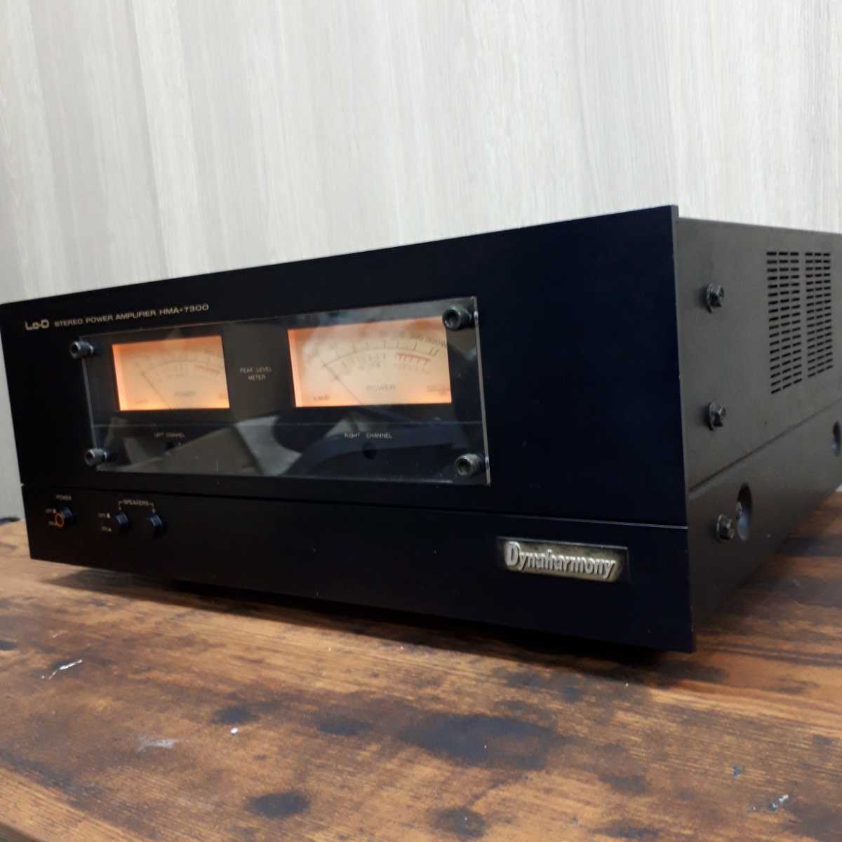 773444⁄Lo-D HMA-7300 パワーアンプリファー 通電 Lo-D HMA-7300