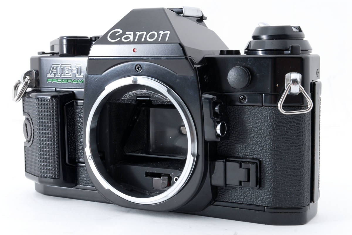 Canon キヤノン AE-1 PROGRAM ブラックボディ 完動品 キヤノン（Canon