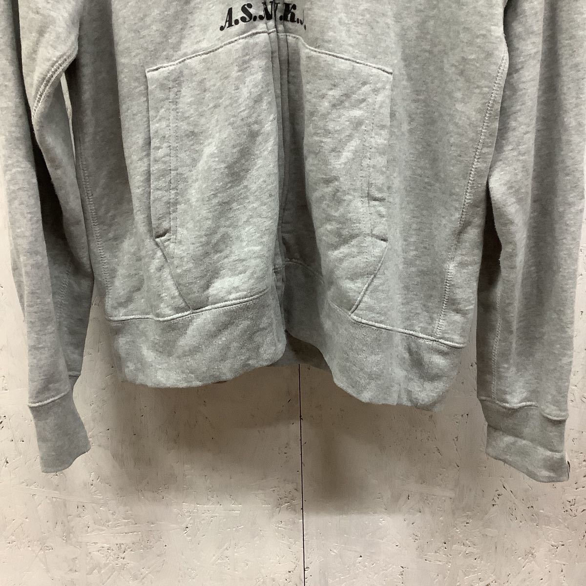 A BATHING APE ア ベイシング エイプ パーカー S グレー フルジップ 