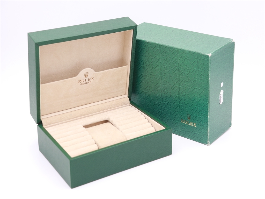 1円◎正規良品◎【ロレックス】腕時計用 ケース BOX 箱 緑/グリーン 520A0138528