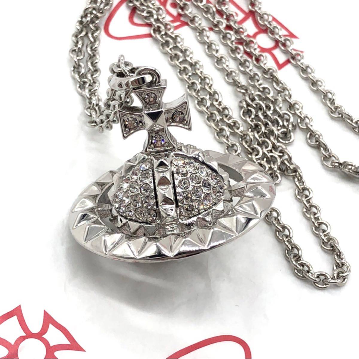 希少・美品】ヴィヴィアンウエストウッド SILVER 925オーブネックレス 