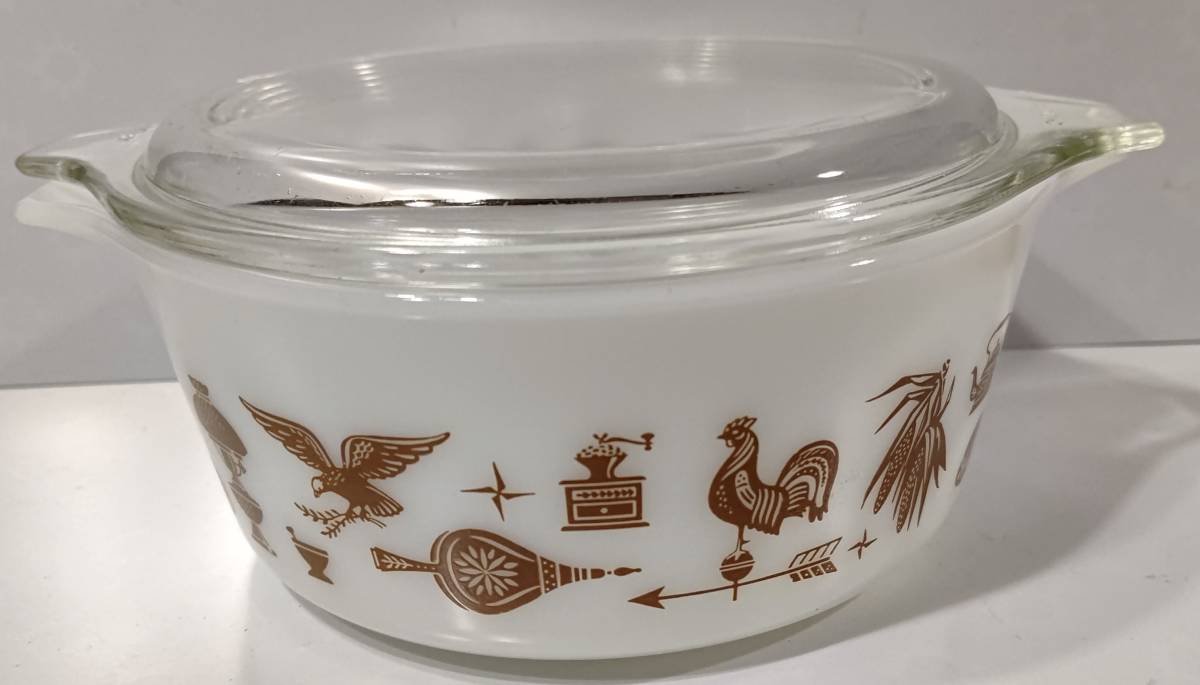 オールドパイレックス キャセロール PYREX Pylex” 3点 ○ オールド