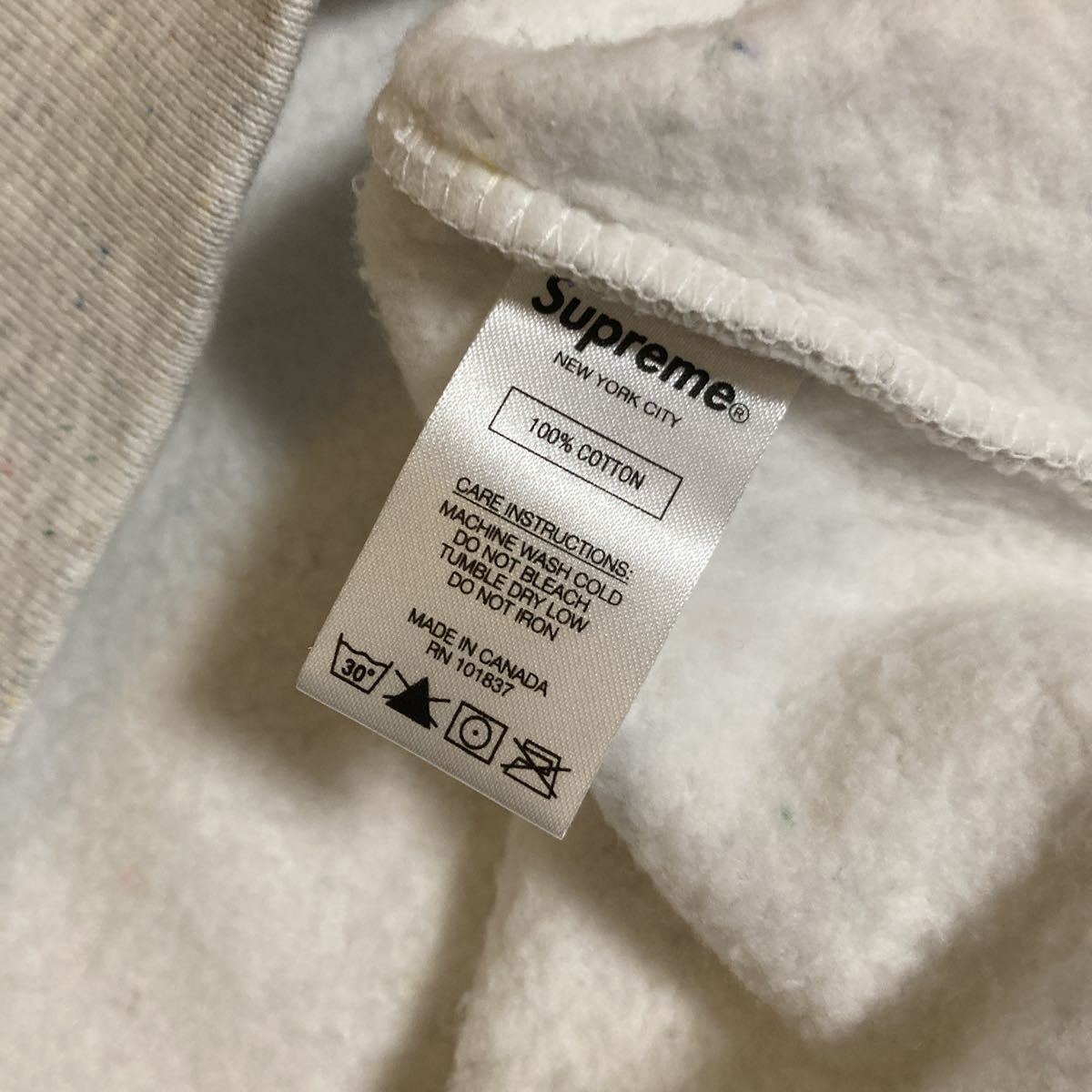 Supreme Small BOX Logo クルーネック スウェット L スモールボックス 