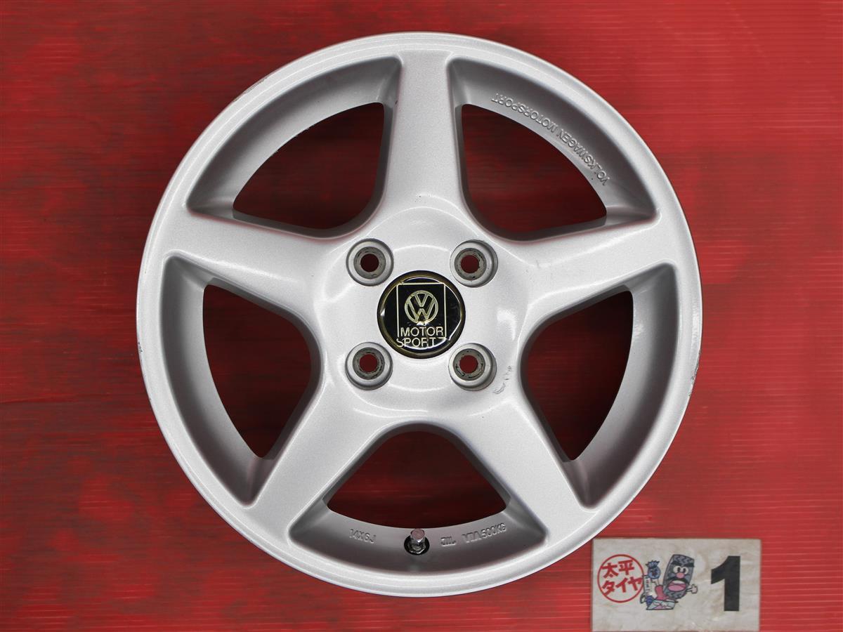 激安 中古 4本セット 】 フォルクスワーゲンモータースポーツ アルミ