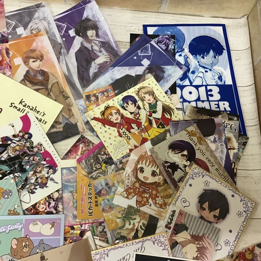 現状 アニメグッズ 下敷き ポストカード 色紙 ミニクリアファイル 他 うたプリ あんスタ マギ トムジェリ コードギアス Mssp 他 コミック アニメグッズ 売買されたオークション情報 Yahooの商品情報をアーカイブ公開 オークファン Aucfan Com