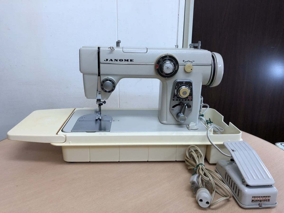 ジャノメミシン美品。 ジャンク品S3094】JANOME ジャノメ ミシン SWING MOTOR M-105 ジャノメ