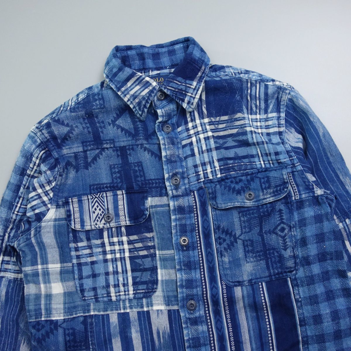 1円 美品 polo ralph lauren ポロラルフローレン リラックスフィット 