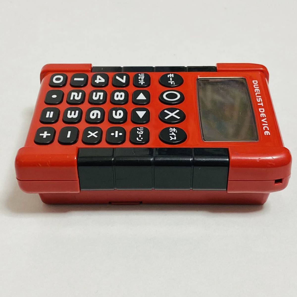 動作品】KONAMI コナミ 遊戯王 デュエリストデバイス レッド 電卓