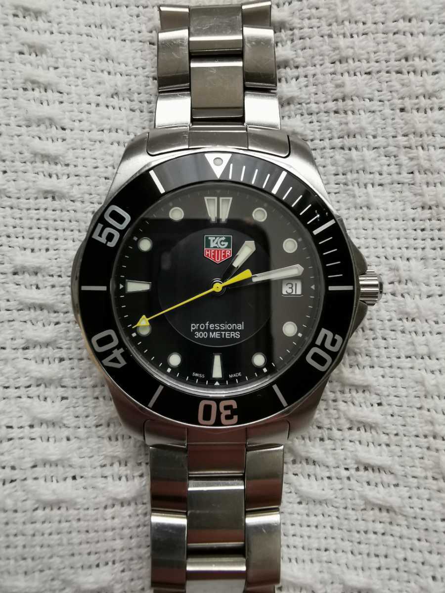 ☆TAG HEUER タグホイヤー アクアレーサーWAB1110 クォーツ300m防水 