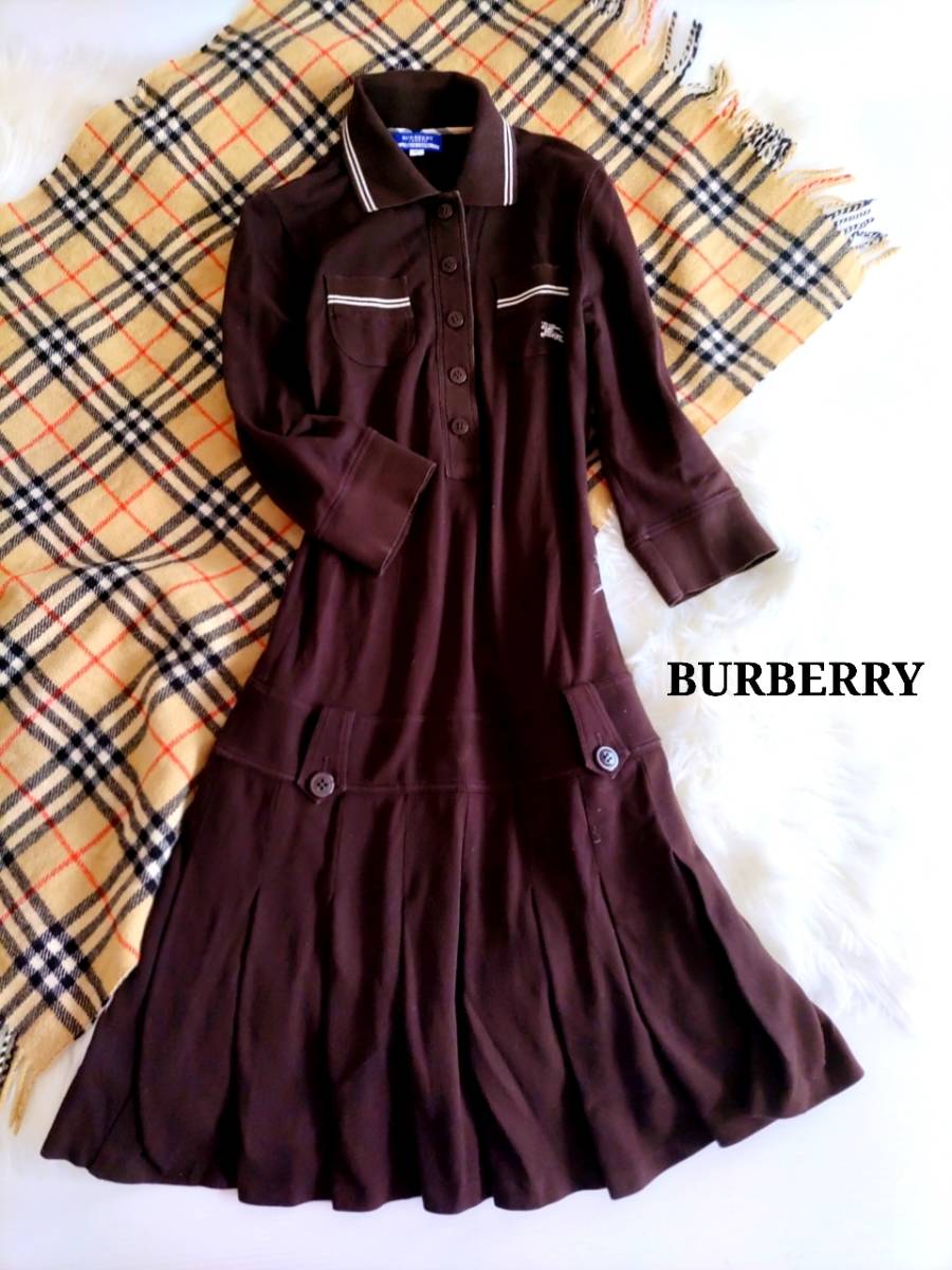 BURBERRY BLUE LABEL ホース刺繍 - ノバチェック バーバリーブルー