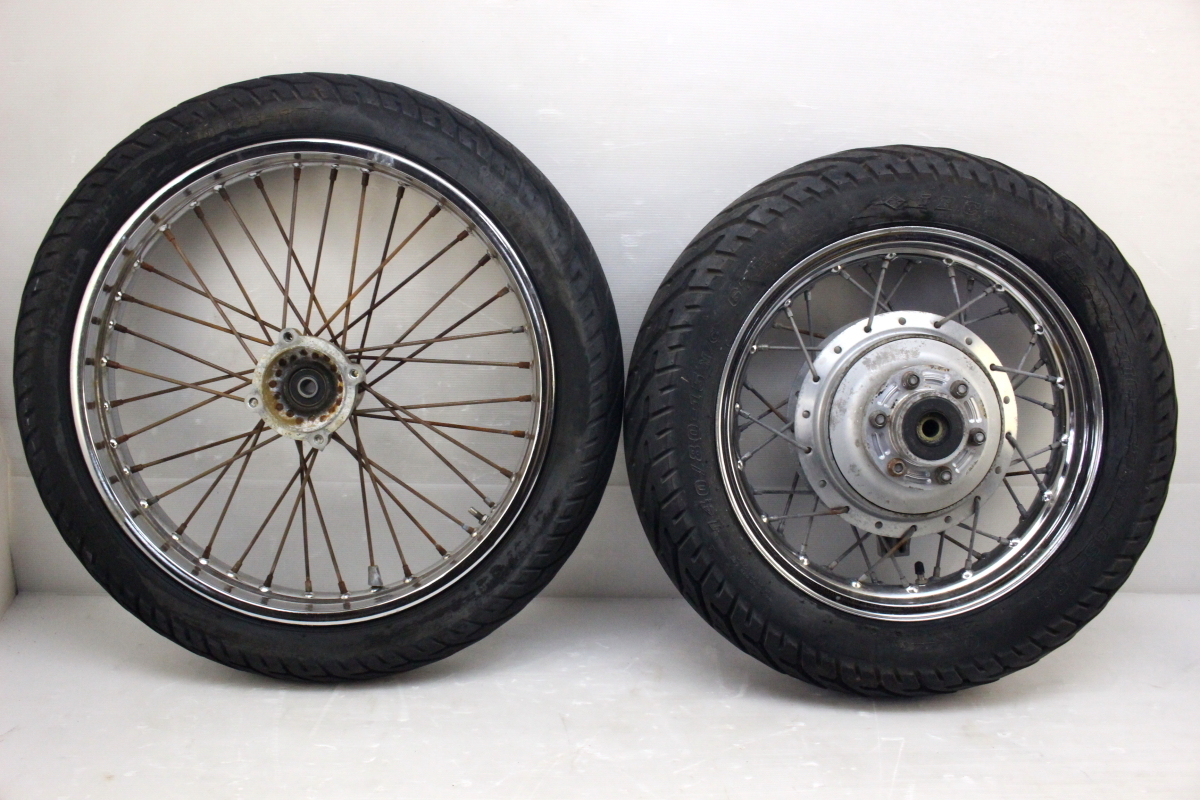 。 28993 サベージ400 NK41B-1009** ホイール 前後 セット おまけ→タイヤ