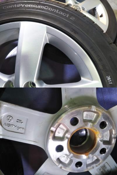 ポロ【美品】16インチ VW純正 ポロ純正 ハイライン VW
