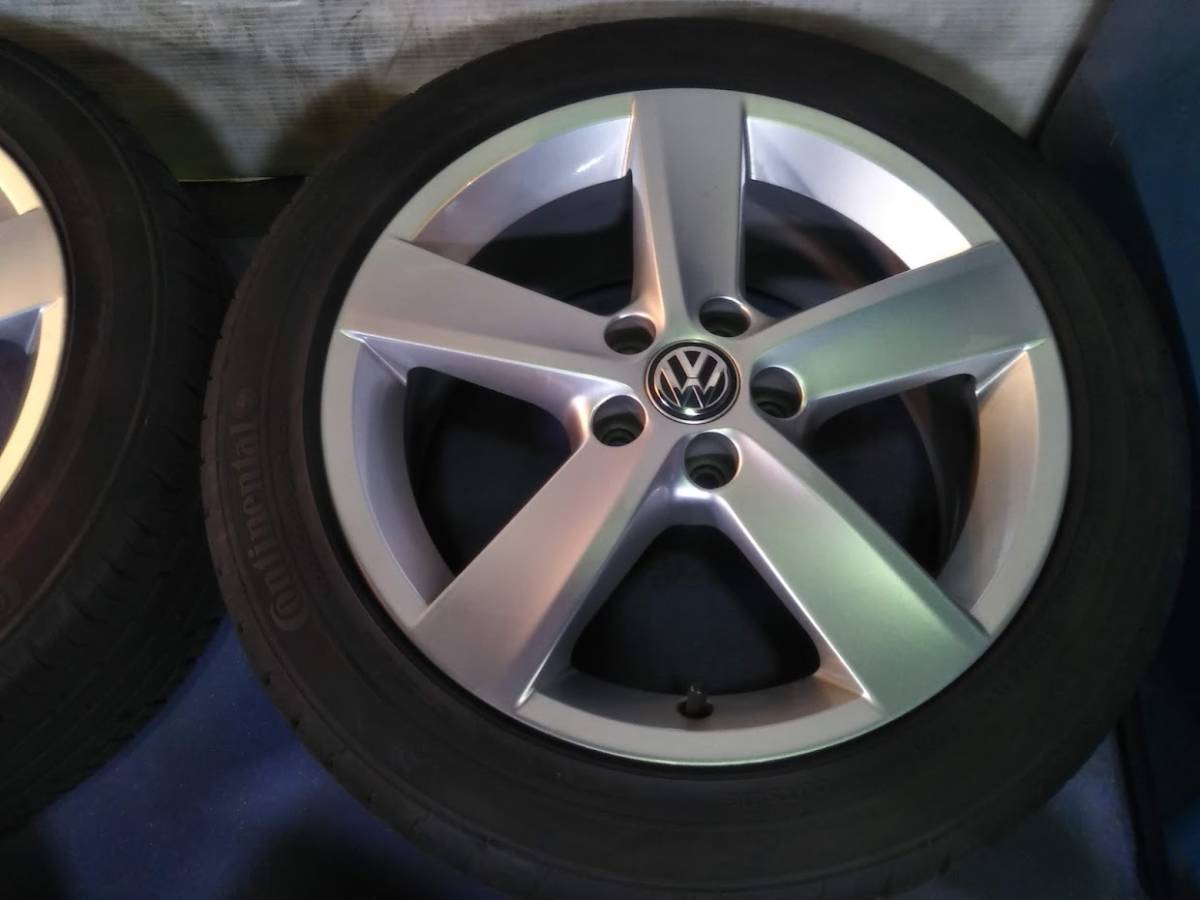 ポロ【美品】16インチ VW純正 ポロ純正 ハイライン VW