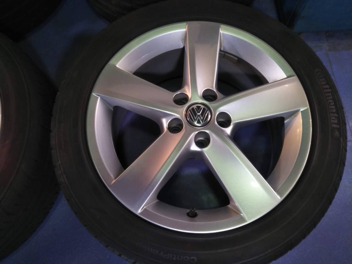 ポロ【美品】16インチ VW純正 ポロ純正 ハイライン VW 