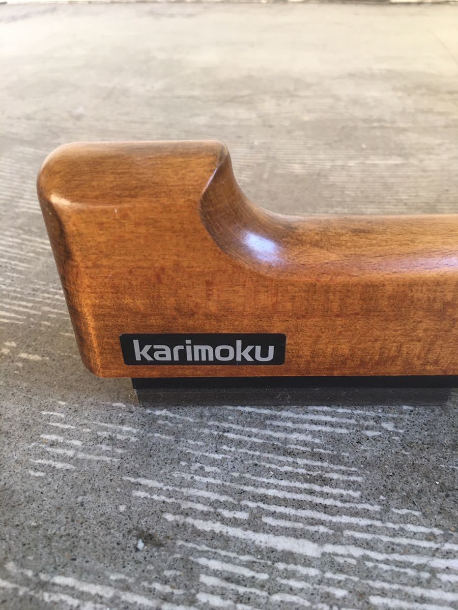 カリモク karimoku ポールハンガー ゴールド 木製 コートハンガーの