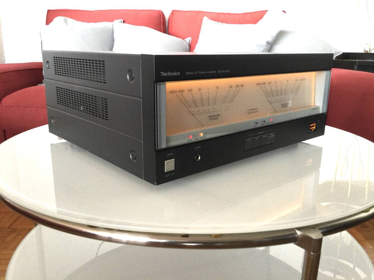 Technics SE-A5 パワーアンプ テクニクス 美品Technics ステレオパワー 